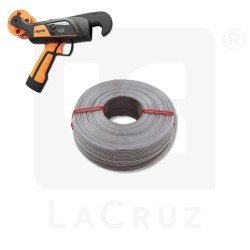 BBNEU80 - Rouleau 80 m lien photodégradable pour attacheurs électriques mod. F3X – Neutre., markets:  []string{"A", "B", "AU"}