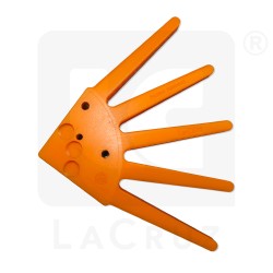 INTAPO54A - Pièce de rechange pour bineuses à doigts pour viticulture - Ø 54 cm - version orange